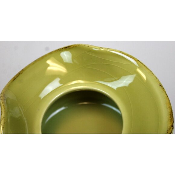 Southern Living Toscana Collection Ruffled Cream & Sugar Set Celery Green #40591 - Picture 5 of 11